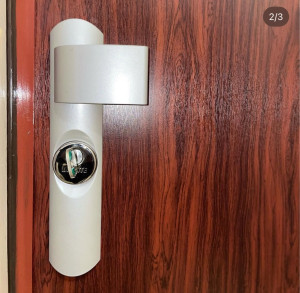 Photo de galerie - Installation d’un bloc porte VALENTE SÉCURYSTAR 