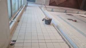 Photo de galerie - Pose de carrelage 