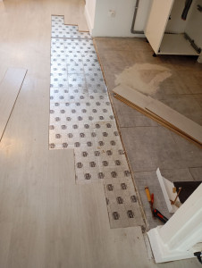 Photo de galerie - Pose de parquet - Revêtement de sol