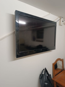 Photo de galerie - Installation TV mur 
