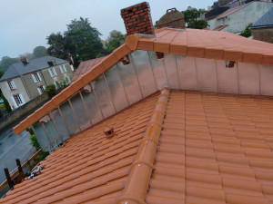 Photo de galerie - Tuile avec un bardage zinc naturel 