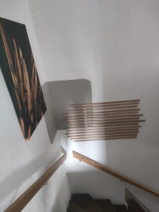Photo de galerie - Fait décoration dans cage d'escalier 