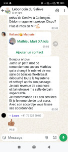 Photo de galerie - Avis laissé dans un autre groupe ?