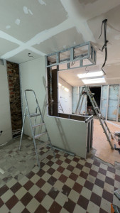 Photo de galerie - Plâtrerie - Murs - Plafonds