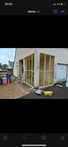 Photo de galerie - Construction d’un garage pour vélo 