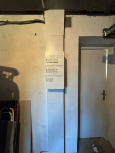 Photo de galerie - Reprise d’un tableau électrique après qu’un bricoleur ai abandonné le chantier.
