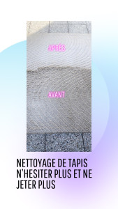 Photo de galerie - Remise en état des tapis 