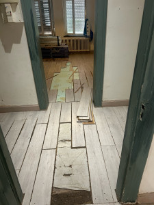 Photo de galerie - Pose de parquet - Revêtement de sol