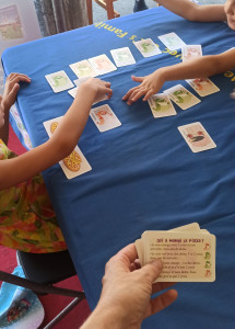 Photo de galerie - Stages de révisions pendant les petites vacances à Montpellier : français et maths, petits groupes de 4 à 6 enfants de même niveau scolaire (CP > CM2), ludopédagogie