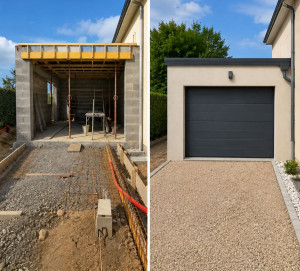 Photo de galerie - Construction garage 