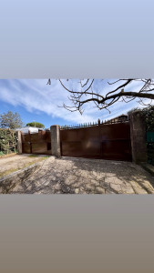 Photo de galerie - Rénovation peinture portail en fer