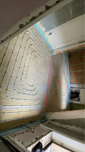 Photo de galerie - Plancher chauffant 