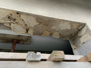 Photo de galerie - Réalisation d’une ouverture dans un mur