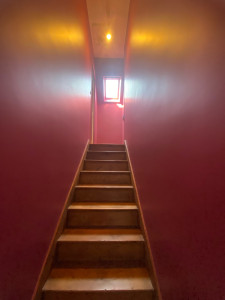 Photo de galerie - Réfection cage escalier en peinture 