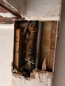 Photo de galerie - Dépannage sur une fuite 