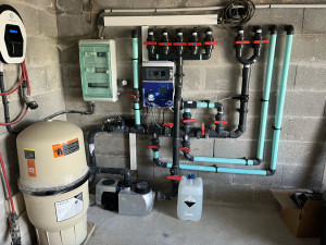 Photo de galerie - Local technique complet piscine 