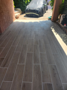 Photo de galerie - Carrelage terrasse extérieur 