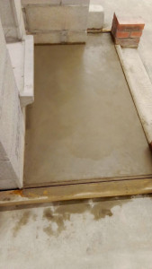 Photo de galerie - Chape talochée 