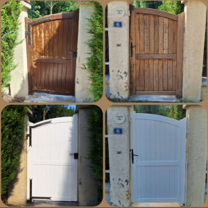 Photo de galerie - Peinture portillon