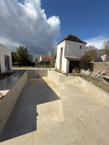 Photo de galerie - Construction de piscine (après ) 