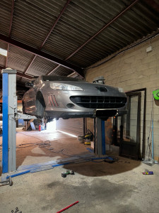 Photo de galerie - Remplacement bras inférieur avant et arriere
