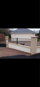 Photo de galerie - Crépi  avec clôture 