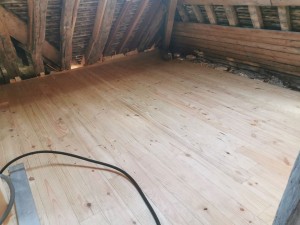 Photo de galerie - Pose de parquet - Revêtement de sol