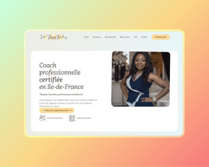 Photo de galerie - Site vitrine Coach de vie