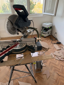 Photo de galerie - Pose de parquet - Revêtement de sol