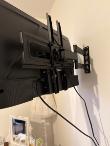 Photo de galerie - Installation d'une télé murale