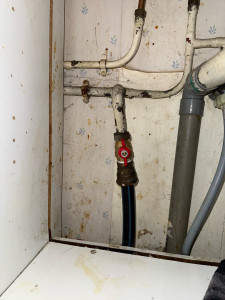 Photo de galerie - Remplacement de la vanne d’alimentation générale 