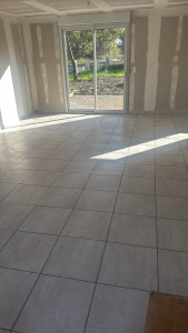 Photo de galerie - Pose Carrelage 45*45