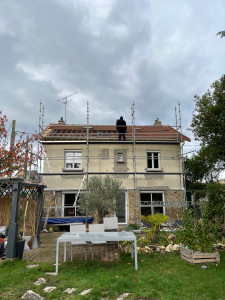 Photo de galerie - Rénovation de la toiture en tuiles mécaniques