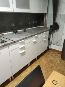 Photo de galerie - Maison carrelage placo plomberie salle de bain toilettes 

