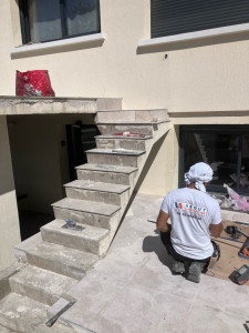 Photo de galerie - Carrelage terrasse 