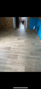 Photo de galerie - Pose d’un lino