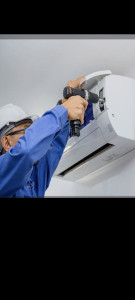 Photo de galerie - Montage du clim