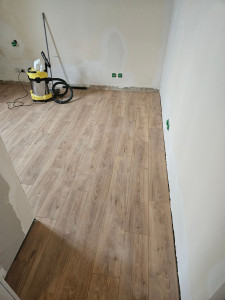 Photo de galerie - Pose de parquet - Revêtement de sol