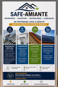 Photo de galerie - Flyer professionnel 