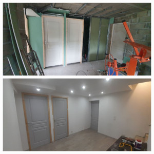 Photo de galerie - Création couloirs 