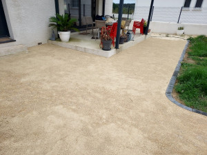 Photo de galerie - Réalisation d'une allée de jardin