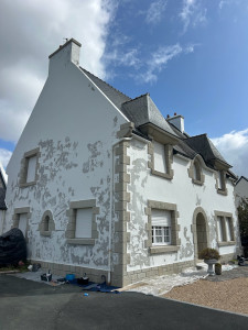 Photo de galerie - Maison décaper avant peinture