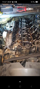 Photo de galerie - Changement joint de culasse de jeep 3.1 TD