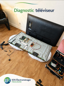 Photo de galerie - Diagnostic téléviseur samsung 
