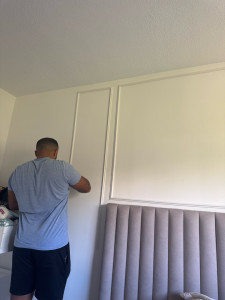 Photo de galerie - Peinture et moulure pour chez moi ça ?