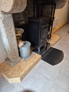 Photo de galerie - Habillage d un tuyau d évacuation 