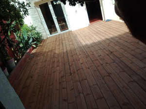 Photo de galerie - Terrasse sur plots