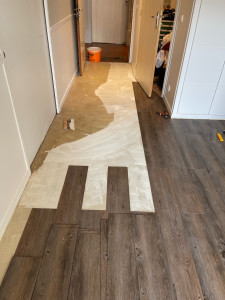 Photo de galerie - Pose de parquet - Revêtement de sol