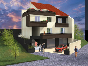 Photo de galerie - Réalisation d’un pavillon  ( conception, permis de construire, suivi des travaux )