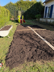 Photo de galerie - Création potager 